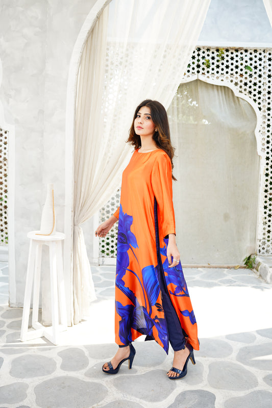 Naranja Silk Shirt