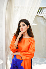 Naranja Silk Shirt