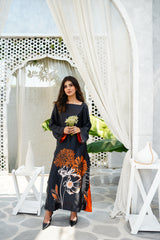 Siyah Silk Shirt