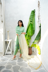 Green Shalwar Kameez